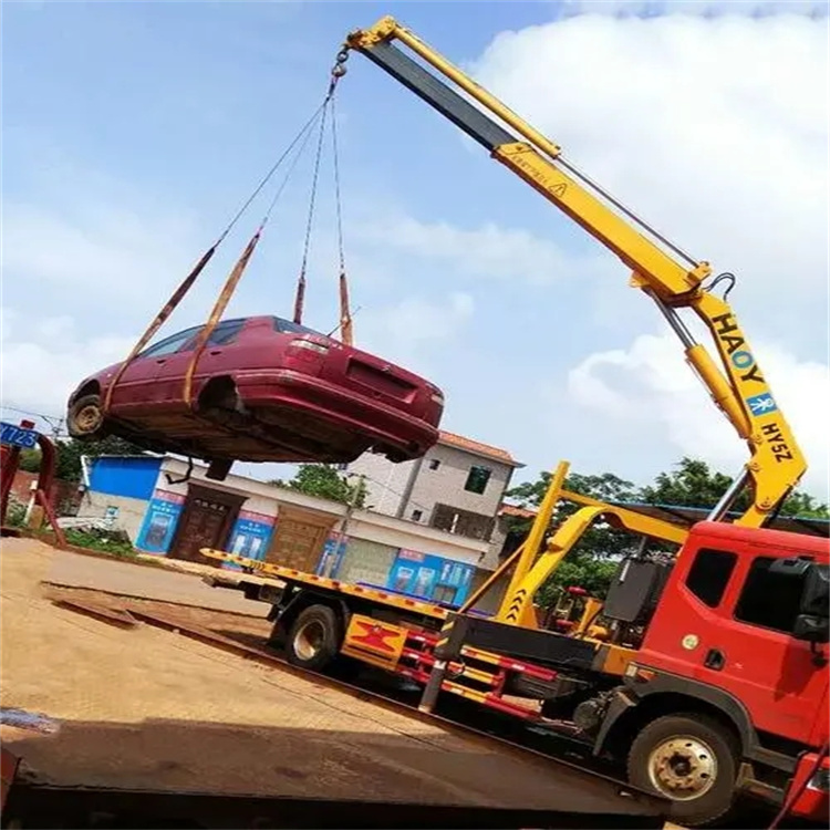 金华婺城吊车吊汽车的正确方法